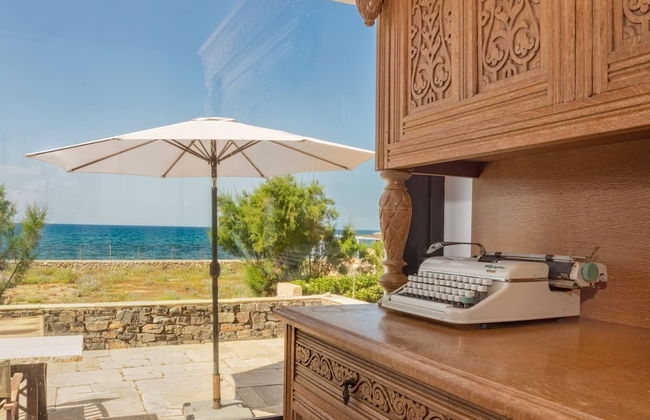 Platanias Beachfront Villa Elsa-90m To Main Square - Foto 28