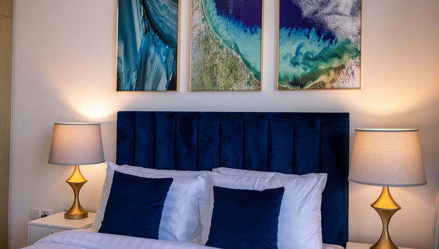 One Bedroom Near Dubai Wheel & JBR by Belvilla - Foto 5, Quarto