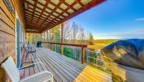 River Views and Fire Pit Cozy Soldotna Apartment! - Foto 3