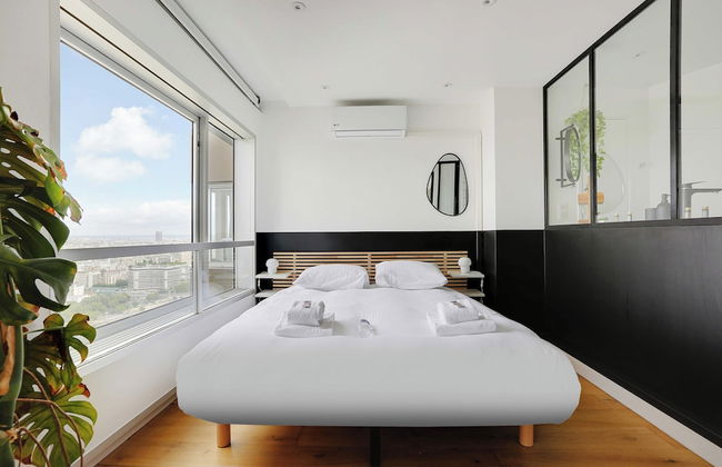 Exceptional View of Paris With A/C - 2bd/4p - Foto 5