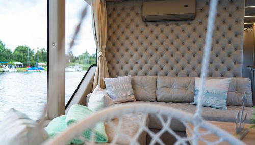 Lieblingsplatz Parey - schwimmendes Hausboot - Foto 5