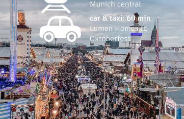 Lumen Homes - Design-Apartment nahe Audi und Altstadt, 3 Zimmer, über 100 m2, Balkon - Photo 9