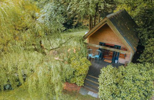 The Beech Hut, Wood Fired Hot Tub, St Kew Escapes - Foto 15