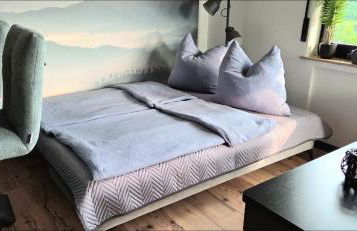 Gipfelpanorama Winterberg mit Berg- und Seeblick, Boxspringbett mit ausfahrbarem TV - Foto 26