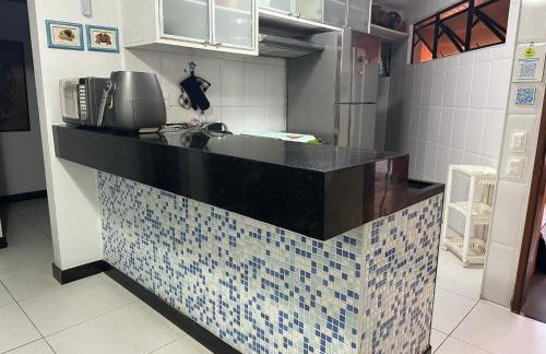 Flat Guarajuba 4 quartos térreo à Beira Mar - pé na areia - governança com arrumadeira e Wi Fi inclusos - Foto 31