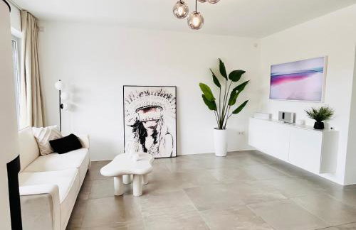 Apartment LilaMoon Unna Dortmund Flughafen Parkplatz Netflix Disney plus 80qm Erdgeschoss - Foto 1