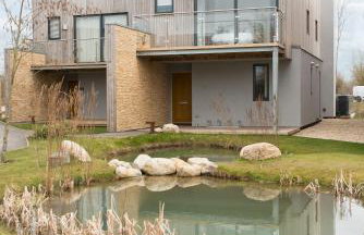 Roof terrace lakeside with access into Spa on a nature reserve Water Garden 9 WG9 - Foto 11