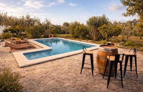 Villa Es Puig, piscina y vistas a la montaña - Foto 7