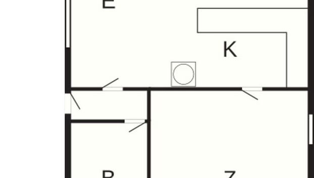 4 Person Holiday Home in Asaa-by Traum - Photo 2, Plan d’étage