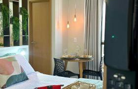 (1406) Studio Elegante com Vista Mar - Foto 11