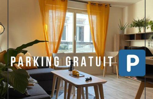 Rouen Seine - Magnifique appart - Parking gratuit - Foto 31