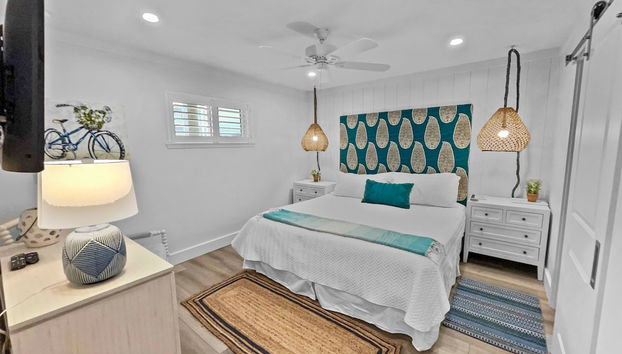 Endless Waves 208 l Beachfront l Stunning Beach Views l Bike to Seaside - Foto 5, Habitación