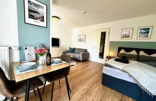 Gemütliches 1R Apartment mit Balkon, Parking, TV Streaming - Foto 1