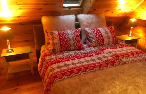 Deluxe Holiday Zdrojowa -Willa typu Alpejskiego w Borach Tucholskich-Całoroczna Balia z jacuzzi-Prywatny las i strumyk -Duża Wiata grillowa - Foto 34