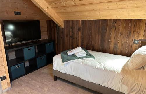 Chalet PLUME D'EAU - jacuzzi, piscine et pétanque - Foto 15