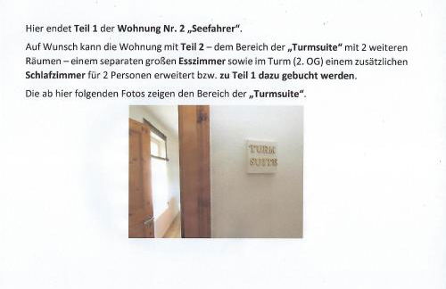 Gutshof Dornbusch Fewo 2 - SEEFAHRER - Foto 18