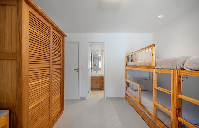 Bz77 Pe na areia Casa jacuzzi 4 suítes - Foto 5