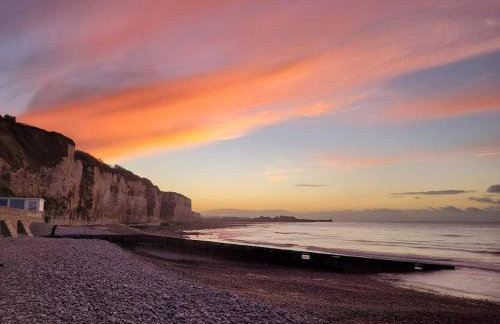 Vue mer à Dieppe, les pieds dans l'eau - Foto 5