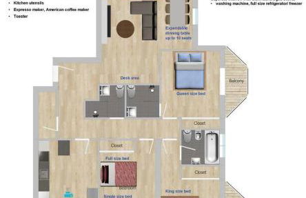 Modern apartment 5 mins walking to the Santuary - Foto 9