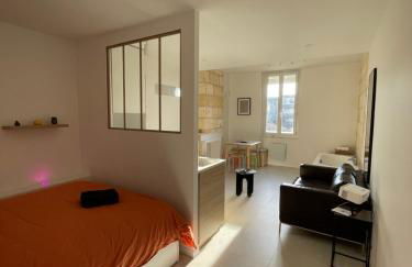 Studio ultra centre libourne - jacuzzi & vidéoprojecteur - Foto 1