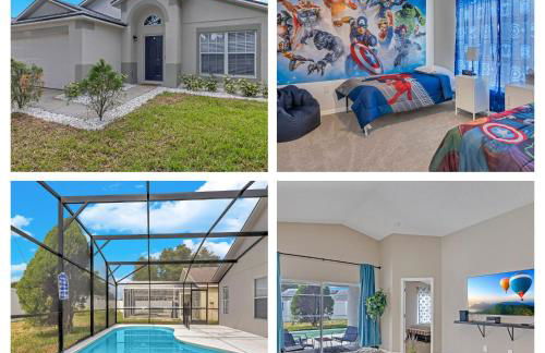 Disney Themed House Free Heated Pool close Disney 5br 9bd - Foto 1