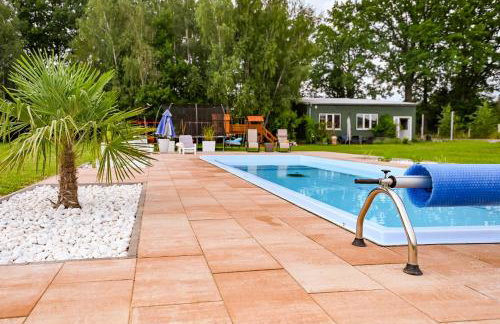 Nowy domek z podgrzewanym basenem na wyłączność - Foto 54