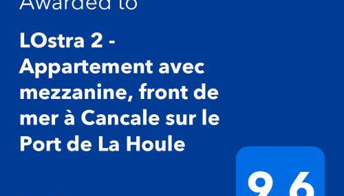 LOstra 2 - Appartement avec mezzanine, front de mer à Cancale sur le Port de La Houle - Foto 2