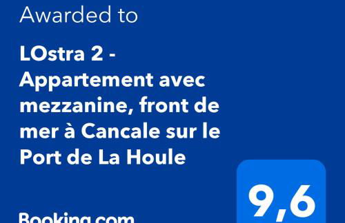 LOstra 2 - Appartement avec mezzanine, front de mer à Cancale sur le Port de La Houle - Foto 2