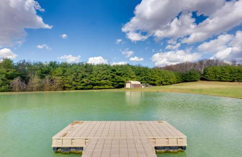 Game Room and On-Site Pond Laurelville Retreat! - Foto 34