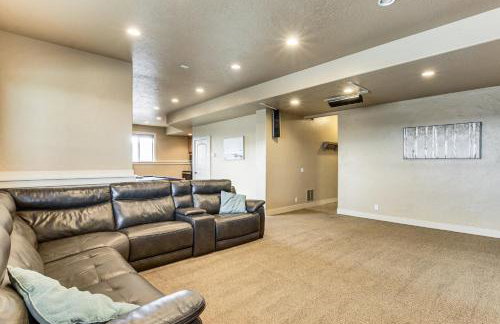 Private Beach Access! Luxe 7BR Bear Lake Cabin - Foto 13