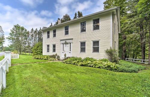 Game Room and Fire Pit Peaceful Catskills Farmhouse - Photo 43