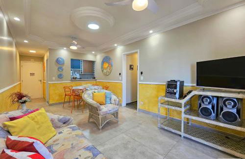 Orange Beach Enseada Guarujá - Piscina, Ar, Wi-Fi, 3 Quartos a Poucos Passos do Mar - Foto 2