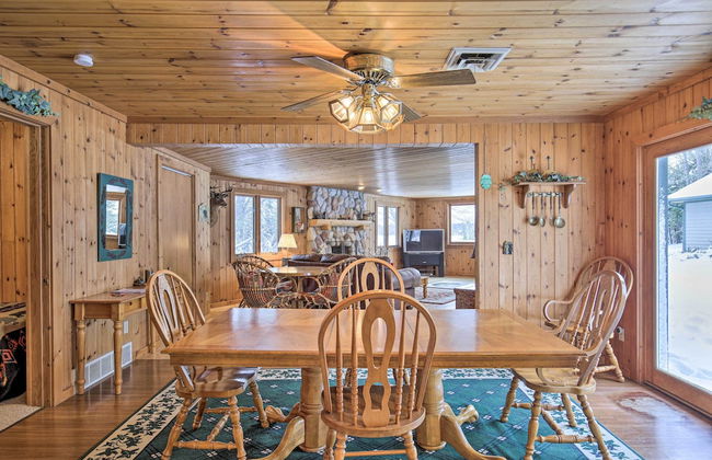 Lakefront Escape with Fishing Pier and Snowmobiling! - Foto 34