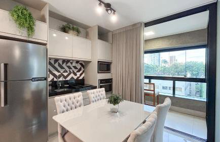 Estúdio Luxuoso no Vertigo com Smart TV na Cama - Foto 21