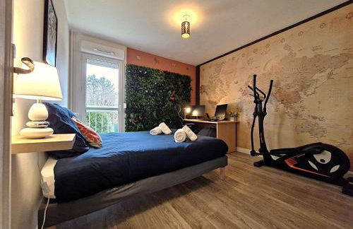 Le Cocon des Pros', calme, spacieux et tout équipé - Foto 10