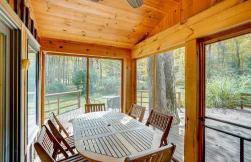 Secluded Family Getaway with On-Site Creek in Hawley - Foto 32