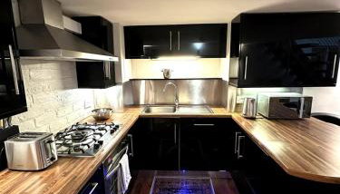 Stylish 2BR Central Edinburgh - Walk to Attraction - Foto 4, stove