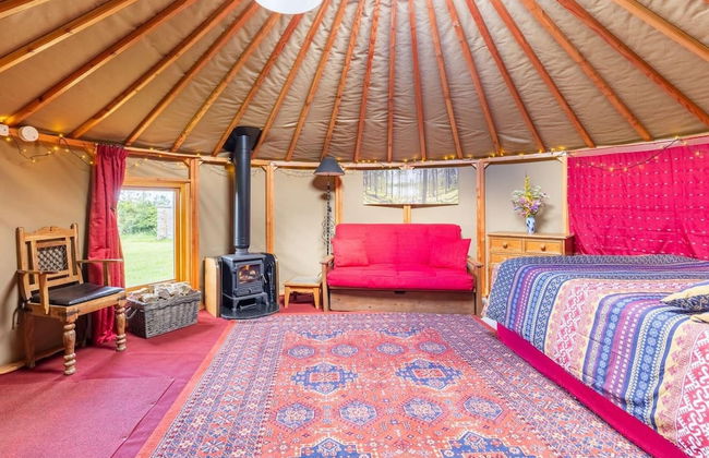 Roundhouse Yurt, Stunning Views, Totnes Dartmouth - Foto 1