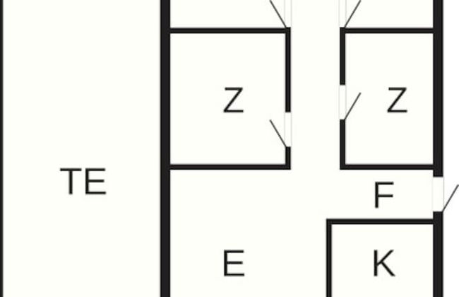 6 Person Holiday Home in Bjert - Foto 10