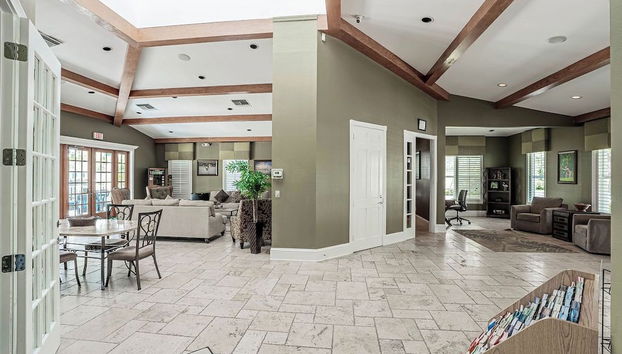 Sitzecke in der Lobby