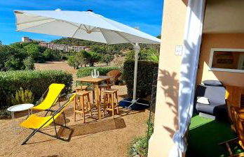 Dans un cadre d'exception, Vue mer panoramique à Agay Côte d'Azur, Village Vacances Cap Esterel, 2 chambres, avec jardin, golf, climatisation, Wifi, 5 piscines - Foto 26