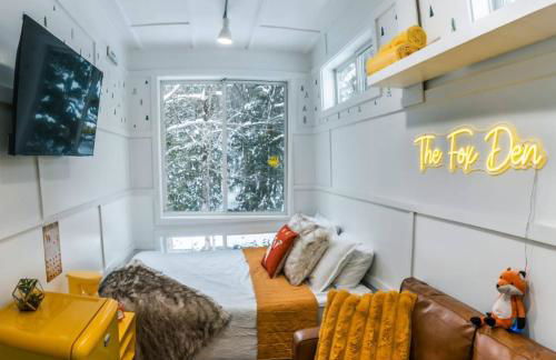 Fox Den Tiny House w/hot tub 1min to Smuggs - Foto 6