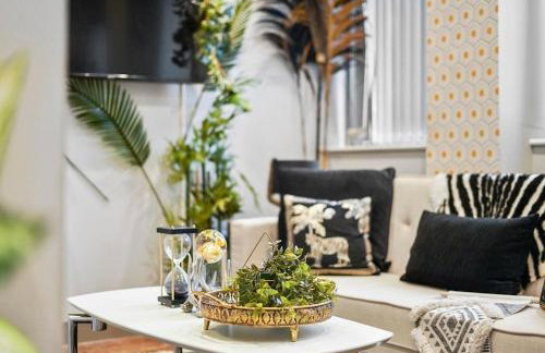 Boho Jungle - Luxury 1bed Apt- Long stay Discounts - Foto 16