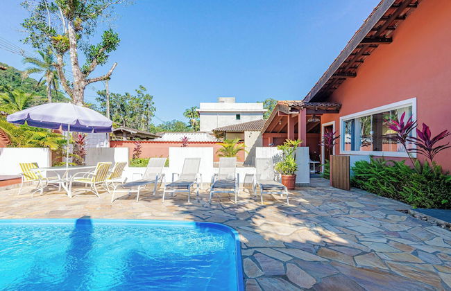 4 quartos piscina 350 m praia - Foto 1