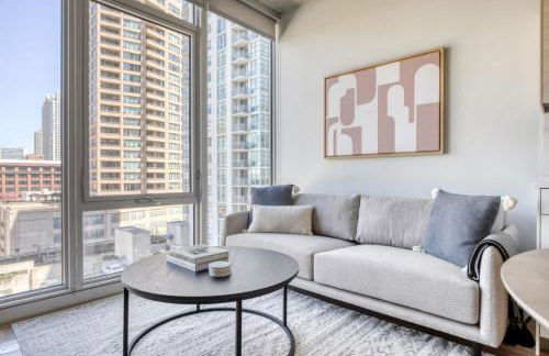 W Loop Studio w Deck Pool Gym 3 blocks to L CHI-644 - Foto 5