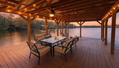 2-Tier Dock! Jordan Lake Family Retreat - Photo 4