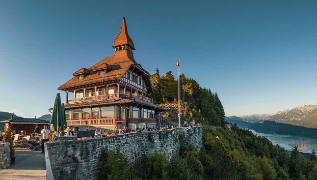 Funicular a Harder Kulm - Foto 2, Paisajes de Harder Kulm
