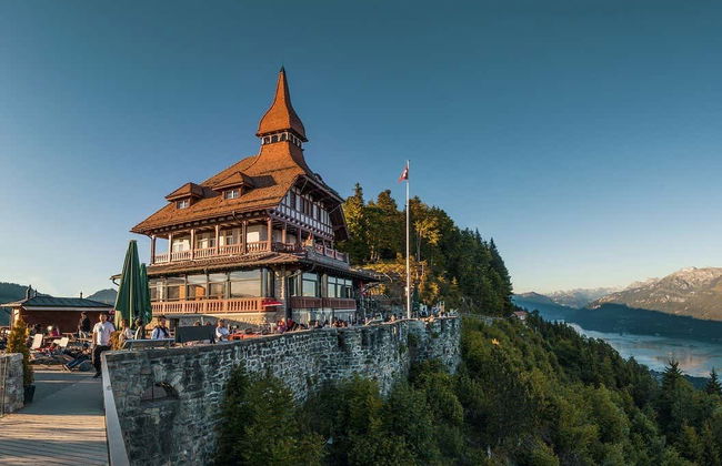 Funiculaire à Harder Kulm - Photo 2