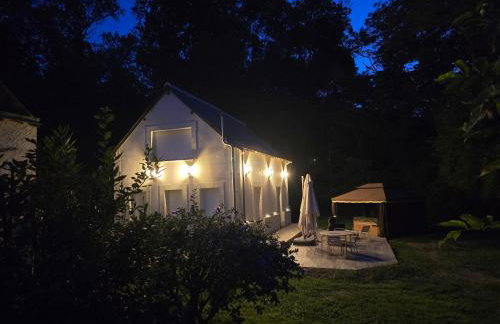 Villa Trianon Gîte 5 étoiles avec spa privé forêt Villandry - Foto 48