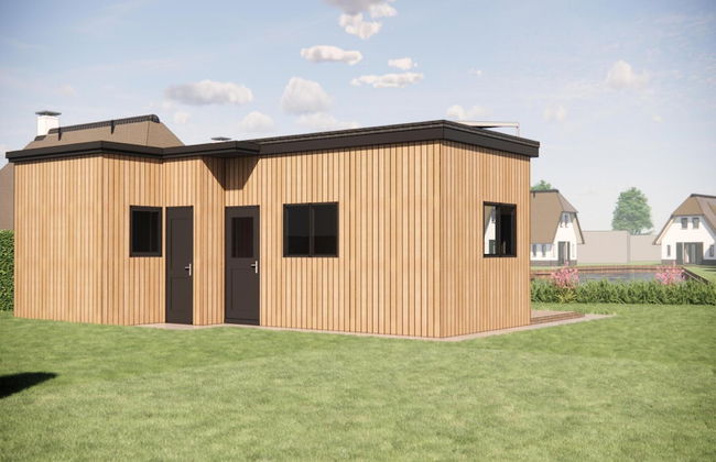 Chalet by Water in Idskenhuizen Recreation Park - Foto 23